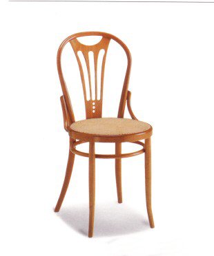 SEDIA VIENNA 2 THONET Sedia in stile Viennese realizzata da esperte mani artigiane italiane con la tecnologia di piegatura Thonet.
Il legno  di faggio evaporato. I colori del legno possono essere vari ( vedi finiture e colori)

Se e prevista la imbottitura questa si puo realizzare con tessuti di vario genere.

